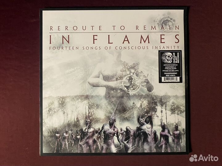 In Flames «Reroute To Remain» (red vinyl)