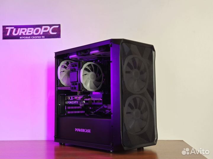 Игровой компьютер Intel 12100f и RTX 4060