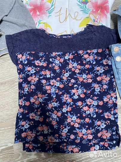 Вещи для девочки пакетом,116. Zara, Mothecare