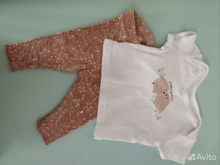 Одежда для новорожденной девочки 56 62 пакетом