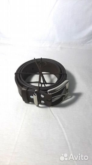 Мужской ремень из кожи ручной работы