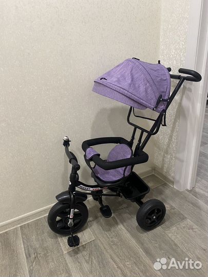 Велосипед с родительской ручкой бу