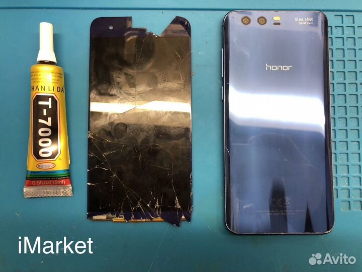 Замена дисплея Honor 9. Ремонт Honor