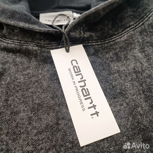 Худи carhartt wip серая винтажное кархарт кофта