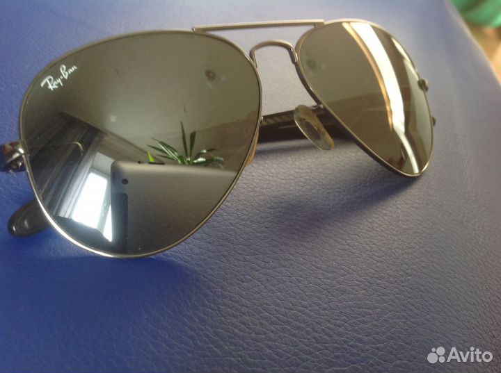 Солнцезащитные очки Ray-Ban Tech Carbon зеркальные