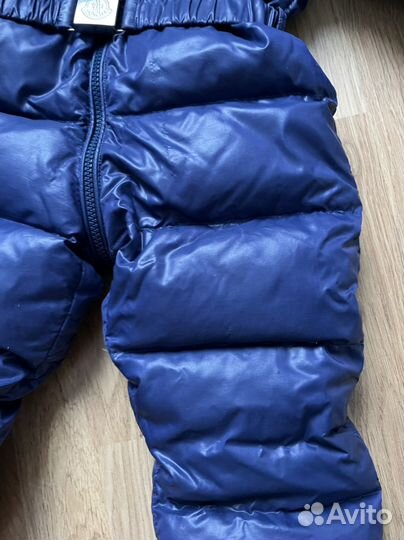 Темно синий moncler