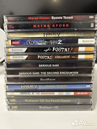 Компютерные игры на дисках для пк