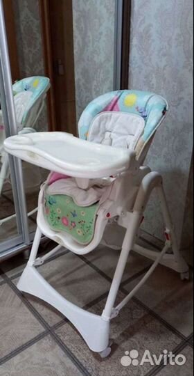 Стульчик для кормления happy baby