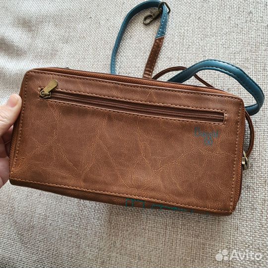 Кожаный клатч. Кожаная сумочка