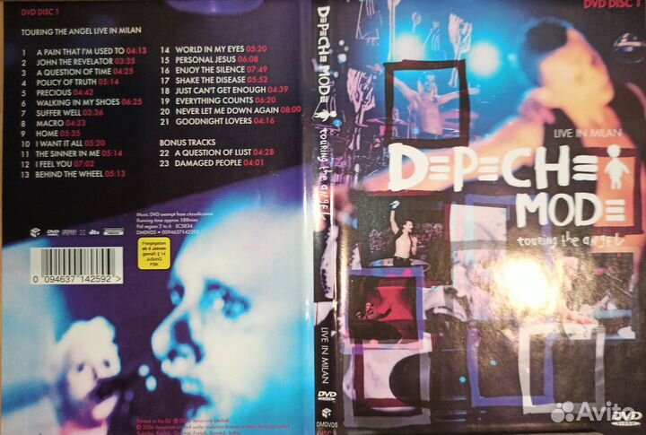 DVD-видео диски depeche mode