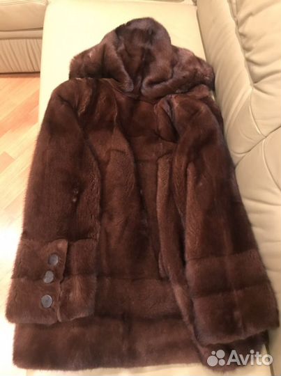 Шуба норковая второй меховой