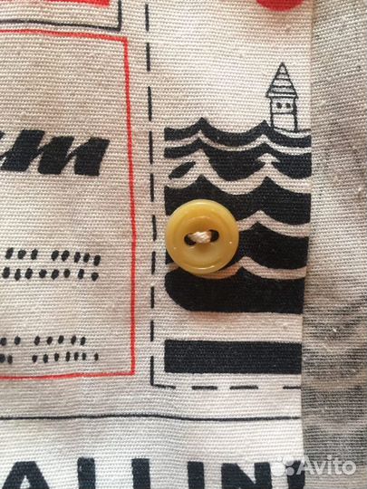 Винтажная рубашка олимпиада 1980 Эстония