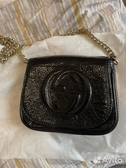 Сумка натуральная кожа италия Gucci