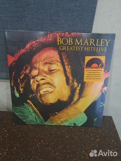 Виниловая пластинка Bob Marley greatest hits live