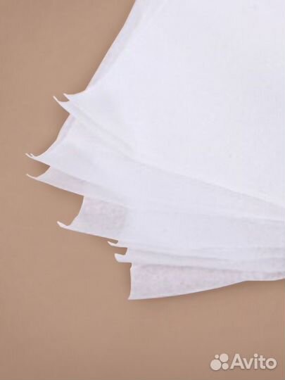 Белая бумага в листах, обертка