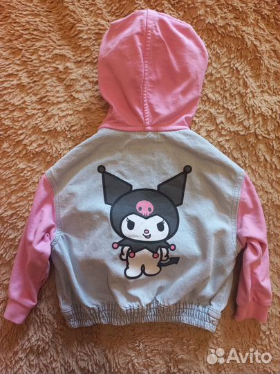 Джинсовая куртка для девочки 92