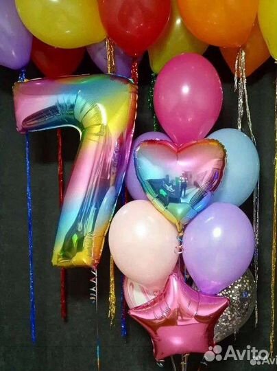 Воздушные шары, Гелиевые шары