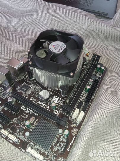 Комплект мать проц память