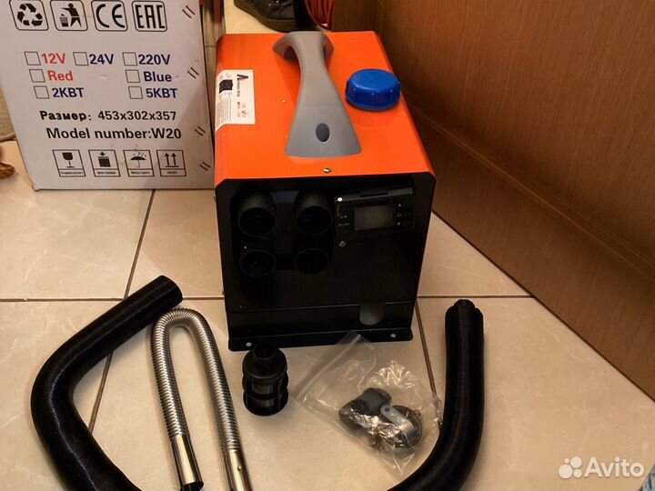 Автономный отопитель гаража, палатки или в машину