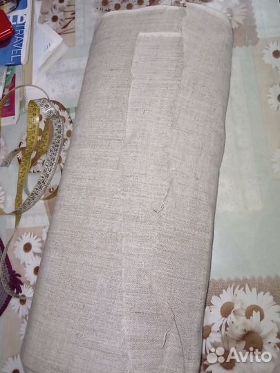 Ткань бортовка лен СССР