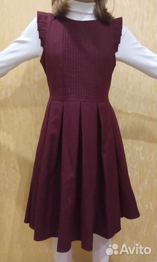 Сарафан школьный 134 140