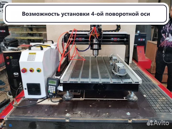 Фрезерный станок чпу 600 х 1200 х 200 мм *