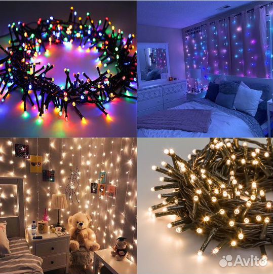 Великолепные гирлянды для украшения и уюта