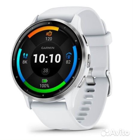 Garmin Venu 3 45mm белые с серебристым (новые)