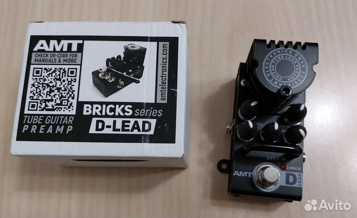 Ламповый гитарный преамп AMT Bricks D-Lead