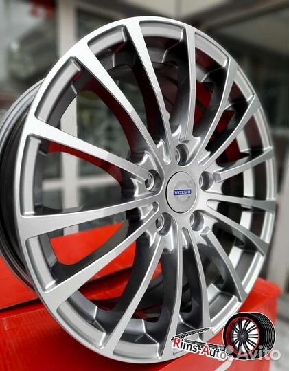 Диски Volvo r17 5x108 серебристый
