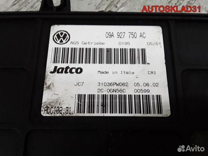 Блок эбу АКПП Volkswagen Golf 4 09A927750AC