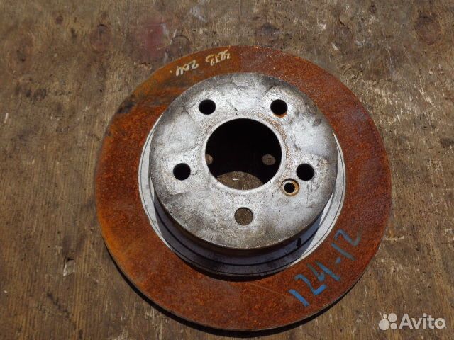 Диск тормозной задний Mercedes C-klasse W204