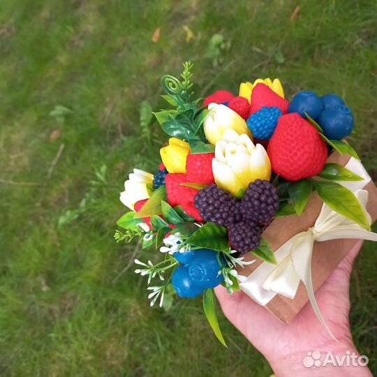 Букет из мыла