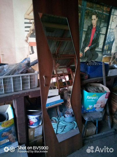 Зеркало на двери дсп