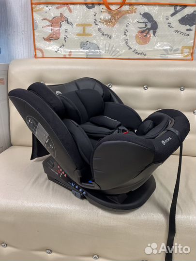 Детское автокресло от 0 до 36 кг isofix happy baby