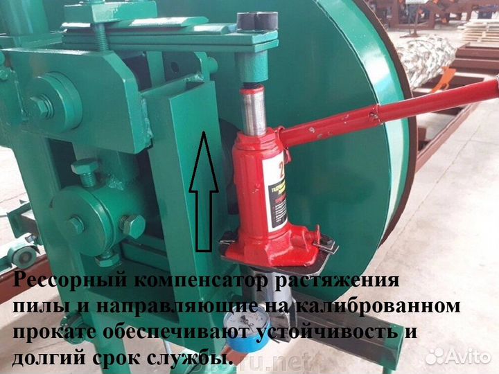 Ленточная пилорама Алтай 900 для проф. и дома