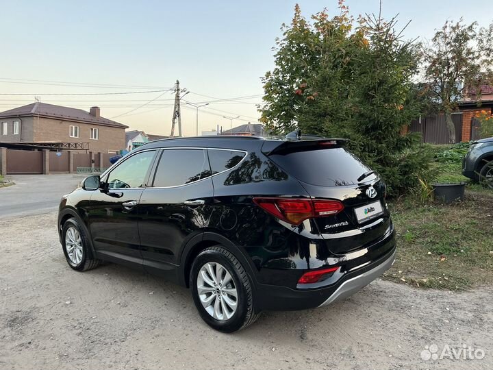 Hyundai Santa Fe 2.2 AT, 2016, 167 068 км
