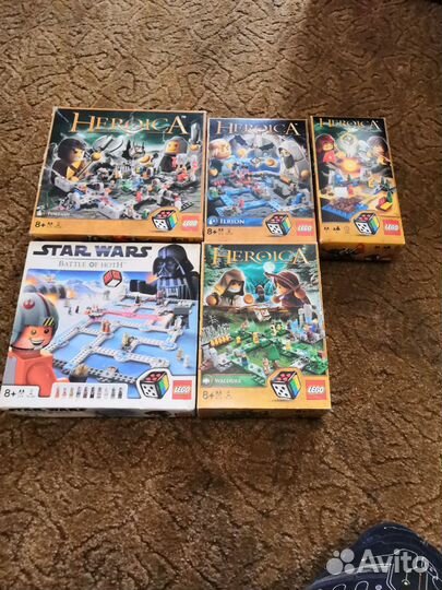 Lego настольные игры