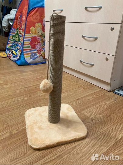 Продам новую когтеточку для кошки, напольный столб