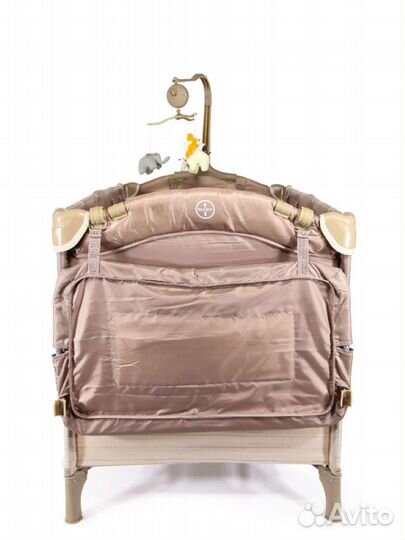 Детская кроватка манеж складная с матрасом