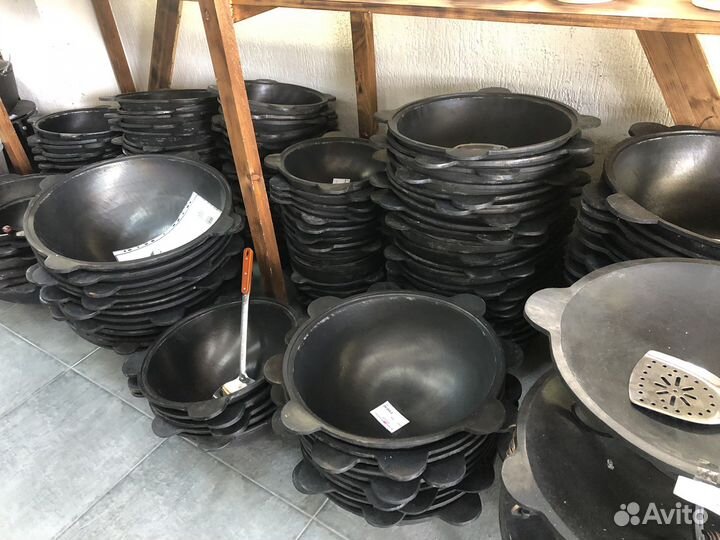 Узбекский чугунный казан 12 л