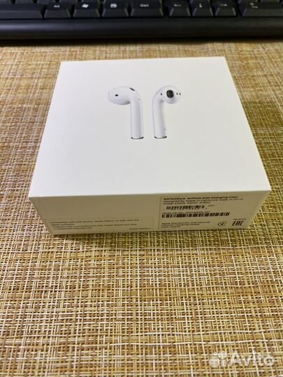 Коробка от наушников apple iPods 2