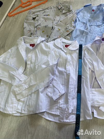 Рубашка школьная для девочки