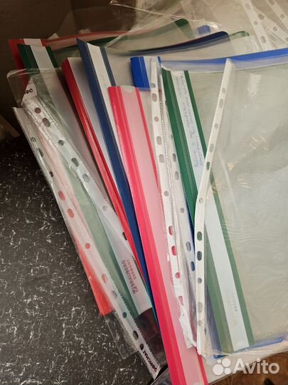 Папки скоросшиватели, файлы, мультифора (много)