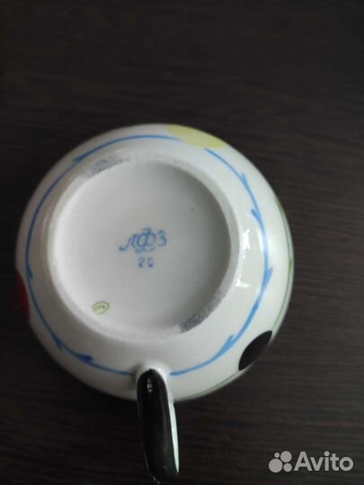 Чашка с блюдцем лфз