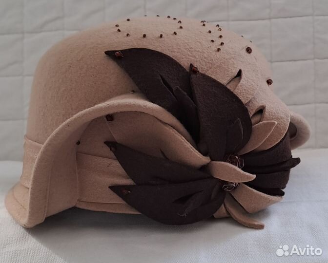 Шляпа фетровая женская