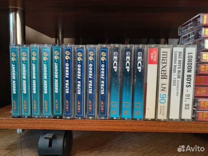 Аудиокассеты ассорти