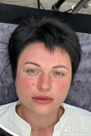 Перманентный макияж бровей губ