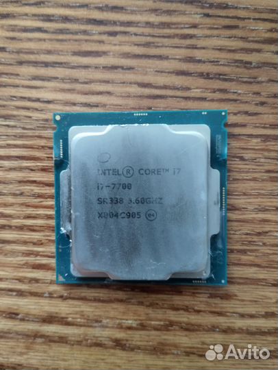 Процессор intel core i7 7700