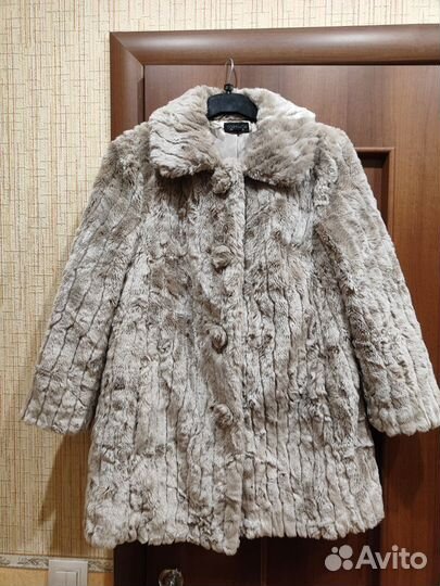 Полушубок из экомеха